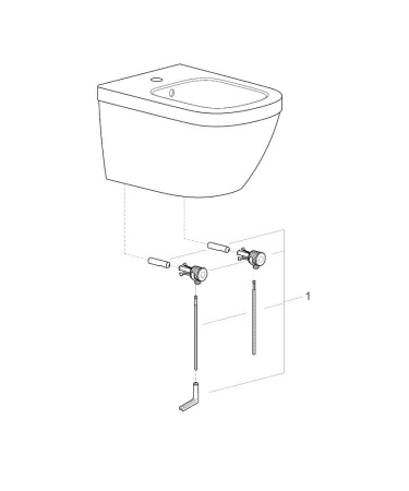 Подвесное биде Grohe Euro Ceramic 39208 000 (39208000)