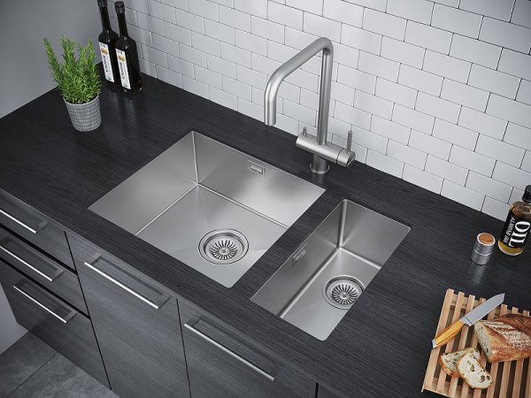 Кухонная мойка Pailmark Klein PM202344-BS брашированная нерж.сталь