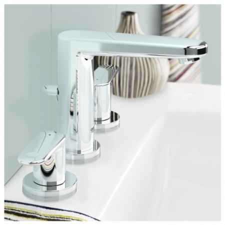 Смеситель для раковины на три отверстия, DN 15, Grohe Europlus 20301 000 (20301000)