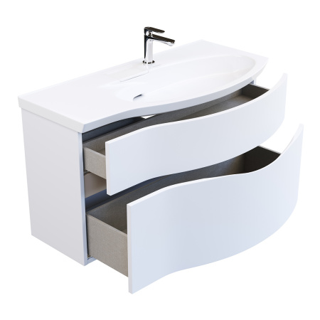 Тумба под раковину Kerama Marazzi Riva 100 RV.100Rh\WHT.M