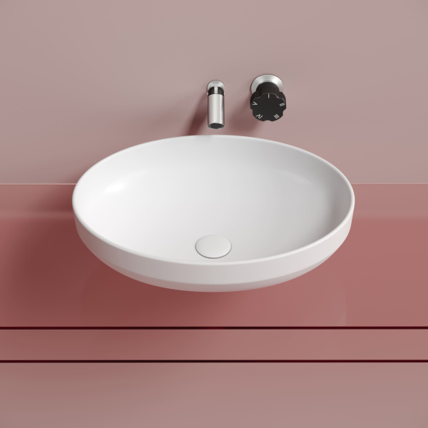 Раковина накладная (50,2х36,3) Ceramica Nova ELEMENT CN6056MW матовая