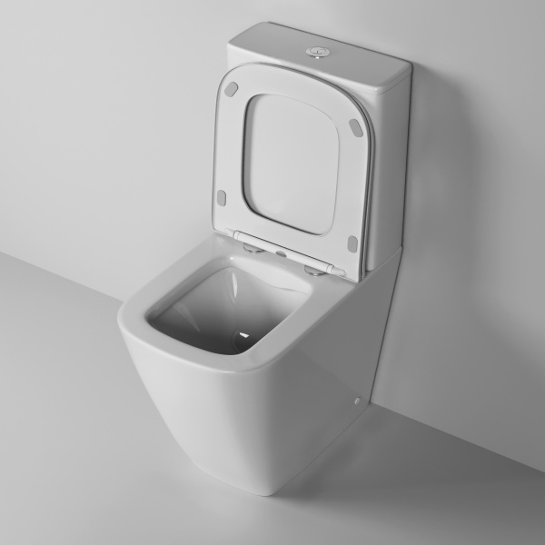 Унитаз напольный безободковый Grossman Style GR-4472S с сиденьем микролифт