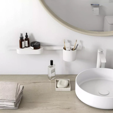 Штанга для аксессуаров 70 см Hansgrohe WallStoris 27904700 белый матовый
