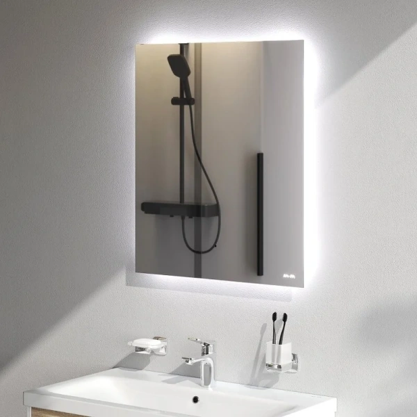 Зеркало сенсорное (60х70) Am.Pm X-Joy M85MOX10601S с LED-подсветкой