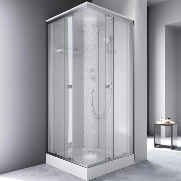 Душевая кабина (90х90) Am.Pm X-Joy Square W94C-403-090MT хром матовый