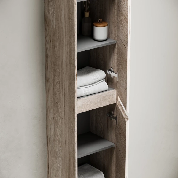 Шкаф-пенал напольный Sancos Libra Floor PLB35FEG дуб галифакс