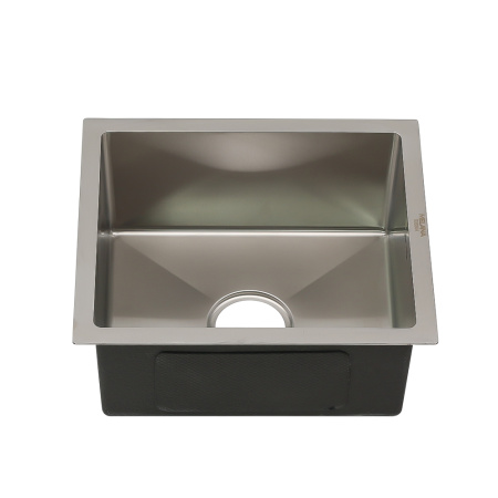 Кухонные мойки:(38х44х20,5) MELANA ProfLine H3844 с коландером, сатин