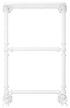 Полотенцесушитель Водяной Сунержа Ренессанс 1386 (66х40) Матовый Белый 30-0281-6640