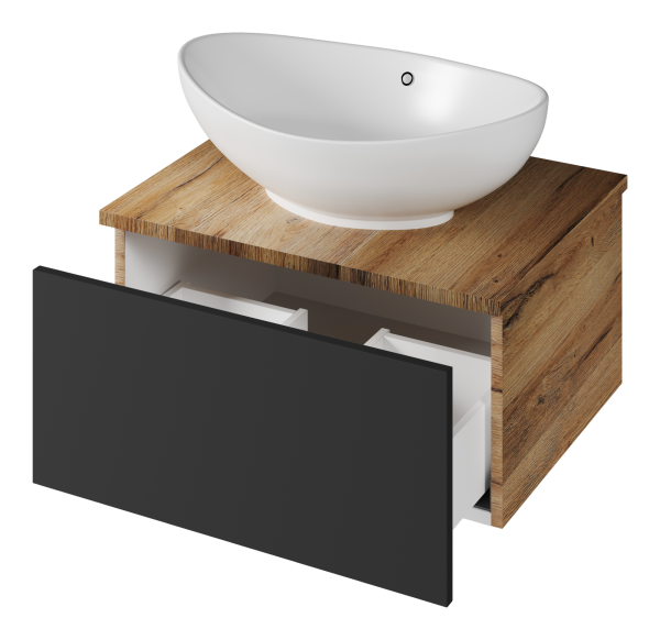 Тумба под раковину Misty Ива 60  П-Ива-01060-481Я