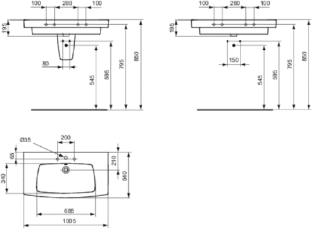 Крепление для раковины Ideal Standard K710767