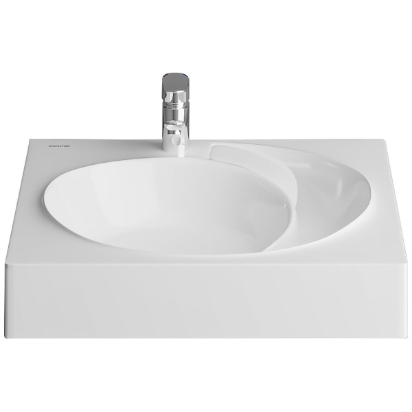 Раковина на стиральную машину (60х54,8) Grossman Neo 2606001 белый