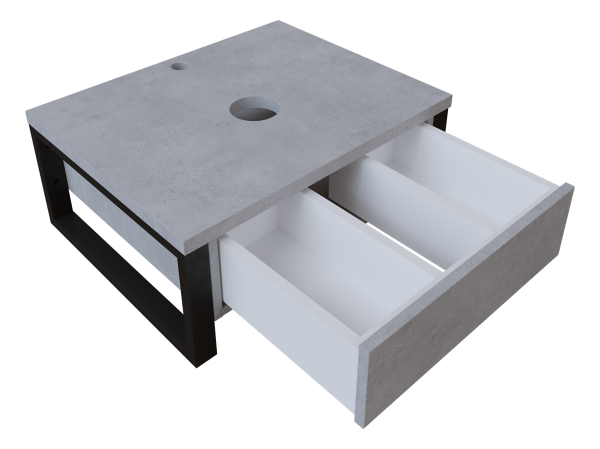 Тумба под раковину 1Marka  Grunge Loft 60П Ц0000001582