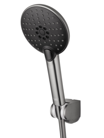 Смеситель для душа WONZON & WOGHAND, темный графит WW-4540-BGG