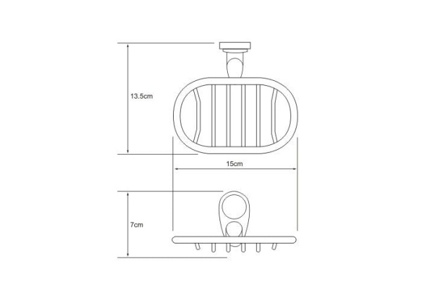 Мыльница WasserKraft Main 9269