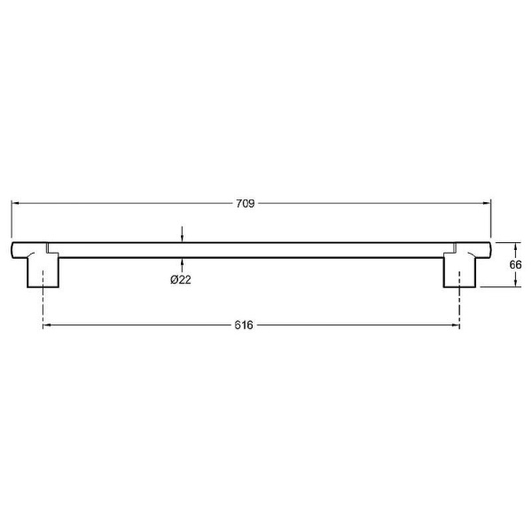 Душевая штанга Jacob Delafon Awaken E24934-BL