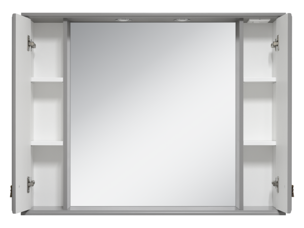 Зеркало-шкаф (105х80) Misty Лувр 105 П-Лвр03105-1504