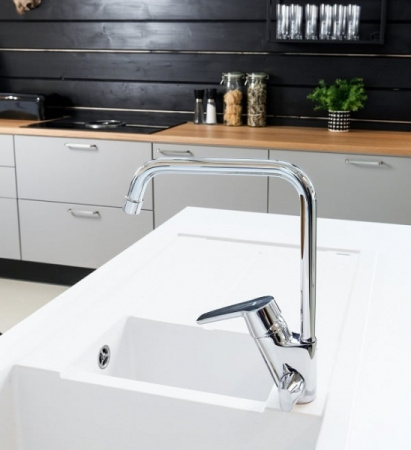 Смеситель для кухни с клапаном Oras Saga 3934