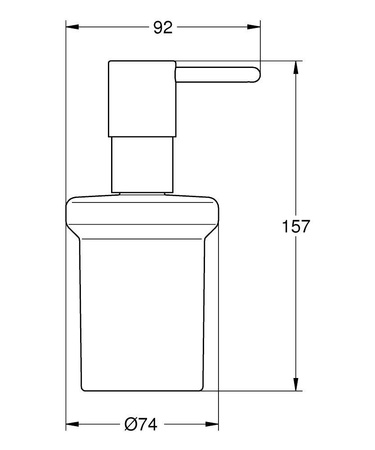 Дозатор жидкого мыла Grohe Essentials 1024702430