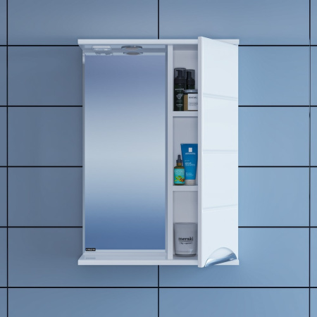 Зеркальный шкаф (50х73)  СаНта Родос 50  106014