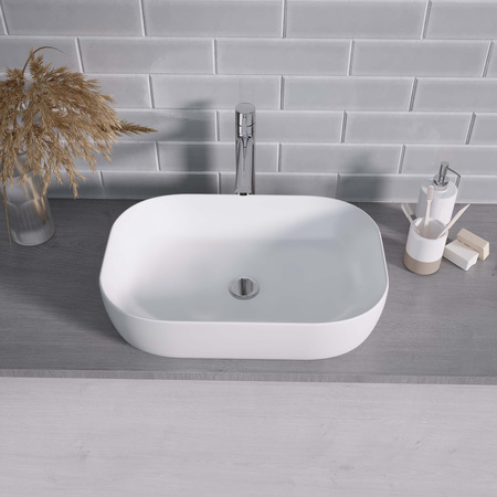 Раковина накладная (61х40) Grossman  GR-3049, белый