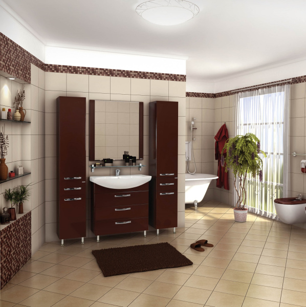 Тумба под раковину Aquaton Ария 80 Н 1A141301AA430