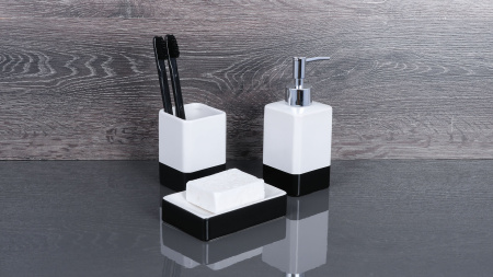 Стакан для зубных щеток Fixsen Text FX-230-3