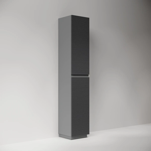 Шкаф-пенал напольный Sancos Folk Floor PFL35FGS темно-серый матовый