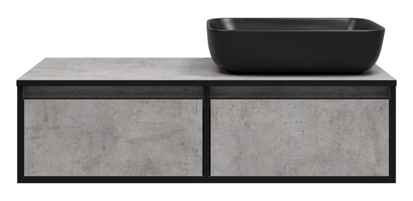 Тумба под раковину Brevita Stone 100  STO-01100-048П