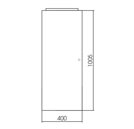 Зеркало (40х100) Silver Mirrors  Люмьер LED-00002518