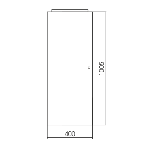 Зеркало (40х100) Silver Mirrors  Люмьер LED-00002518