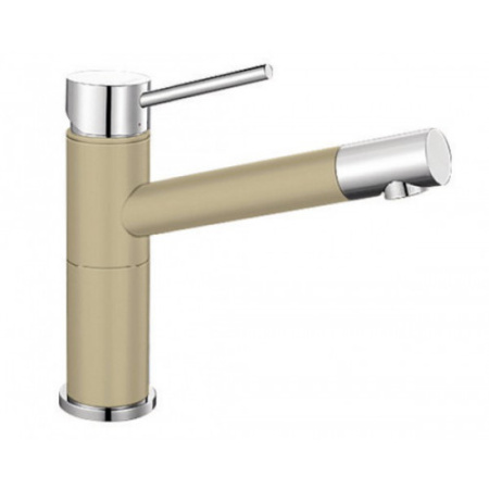 Смеситель Blanco Alta Compact Silgranit (шампань/хром) 515319