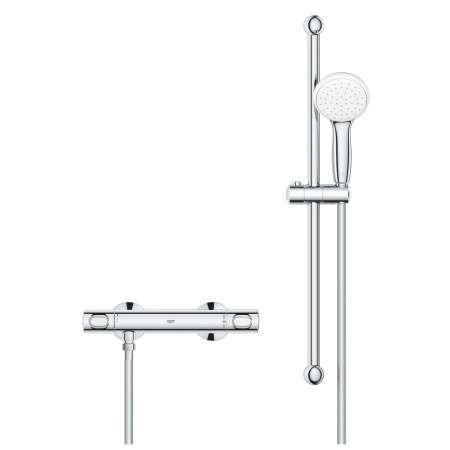 Термостат для душа с душевым гарнитуром Grohe Grohtherm 500 34796 000 (34796000) хром
