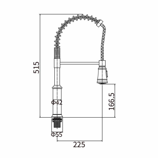 Смеситель для кухни FASHUN A56008