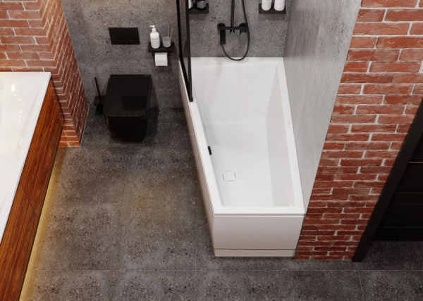 Акриловая ванна Vagnerplast Cavallo OFFSET (160x90) VPBA169CAV3LX-04левая Акриловая ванна Vagnerplast Cavallo OFFSET (160x90) VPBA169CAV3LX-04левая