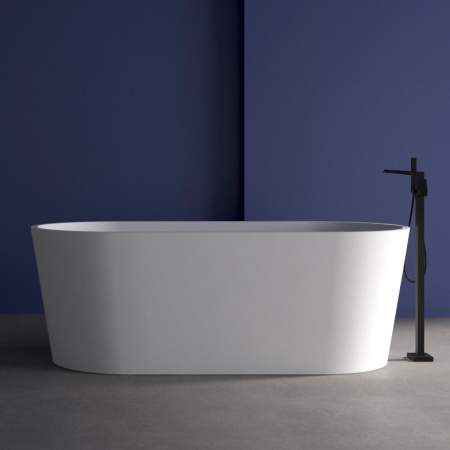 Акриловая ванна (170х80) ABBER AB9209MW без гидромассажа, белый