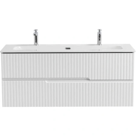Тумба под раковину Cezares DUET-N-1200-2C-SO-BO Bianco Opaco