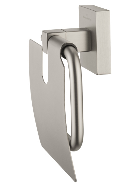 Держатель для туалетной бумаги с крышкой WONZON & WOGHAND POLO, брашированный никель WW-8926-BN