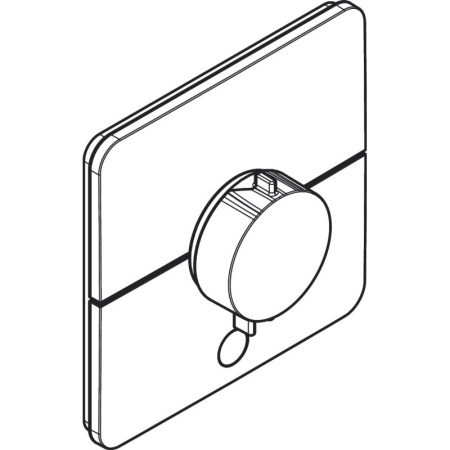 Термостат для душа Hansgrohe ShowerSelect Comfort Q 15589000 хром