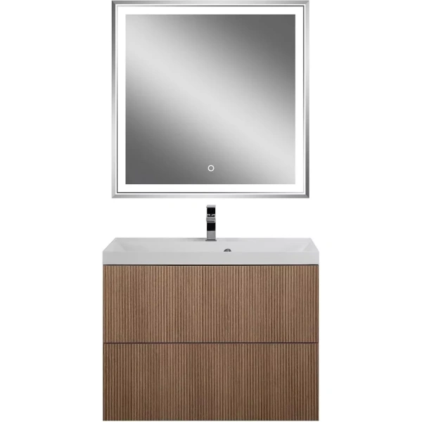 База под раковину подвесная Art&Max AM-Verona-Push-700-2C-SO-KV кадена вуд