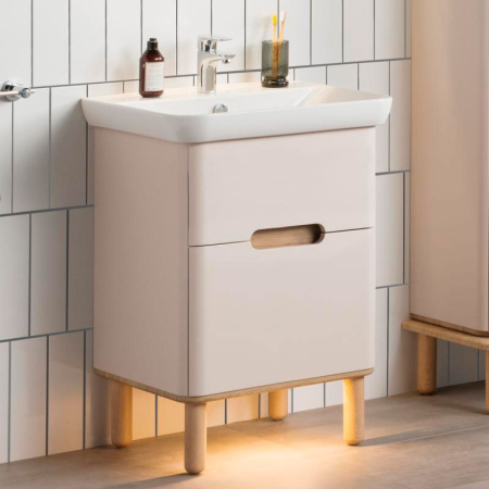 Тумба с раковиной Vitra Sento 80 см, 60824