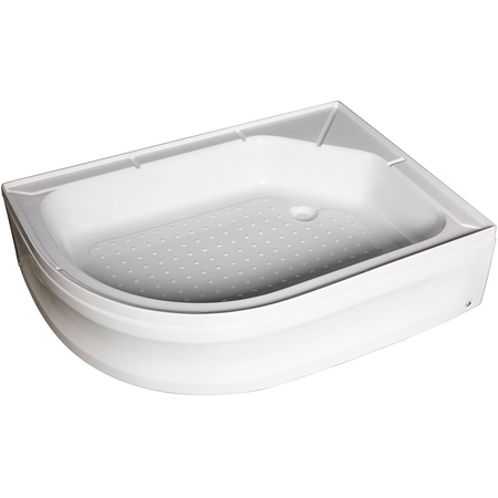 Акриловый душевой поддон (90х80) Wemor 10000006056 правая