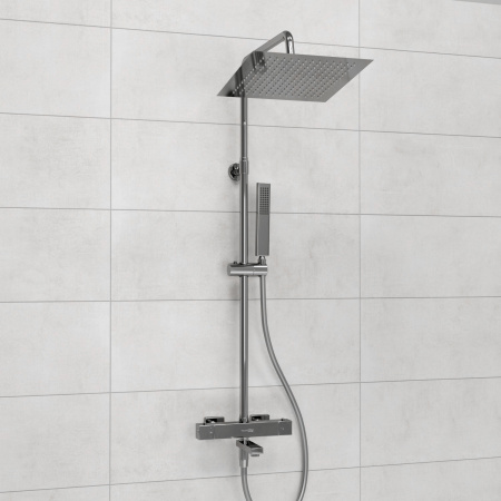 Душевая система WasserKRAFT A199.118.103.087.CH Thermo