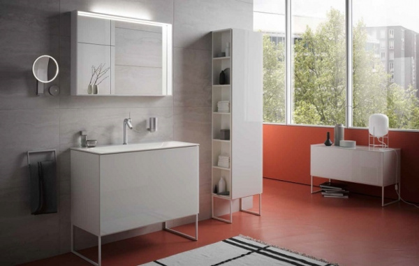 Тумба под раковину Keuco (Plan), 800х490 мм, белая 32962 300000