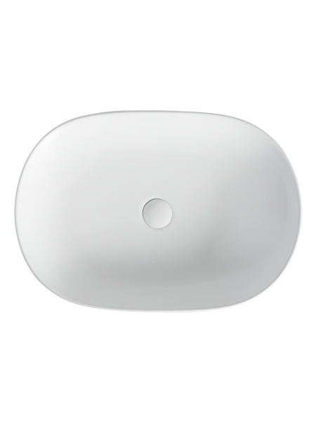 Раковина накладная (60х42) Agger ASO21600 белый глянец