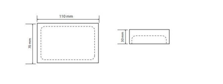 Мыльница Bemeta Vista 120108196-104 белая