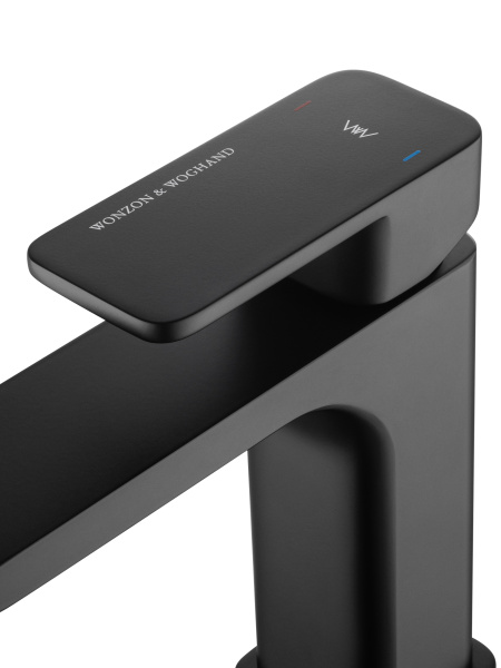 Смеситель для раковины WONZON & WOGHAND ARNIE, черный матовый WW-691101-MB