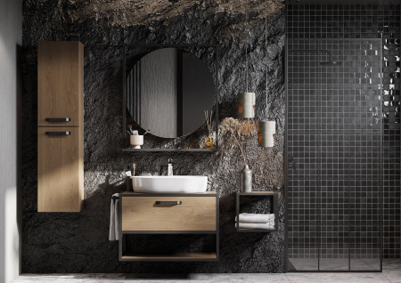 Тумба под раковину Aquaton Лофт Фабрик 80 1A242401LTDY0