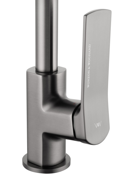 Смеситель для кухни WONZON & WOGHAND, темный графит WW-L1006-BGG