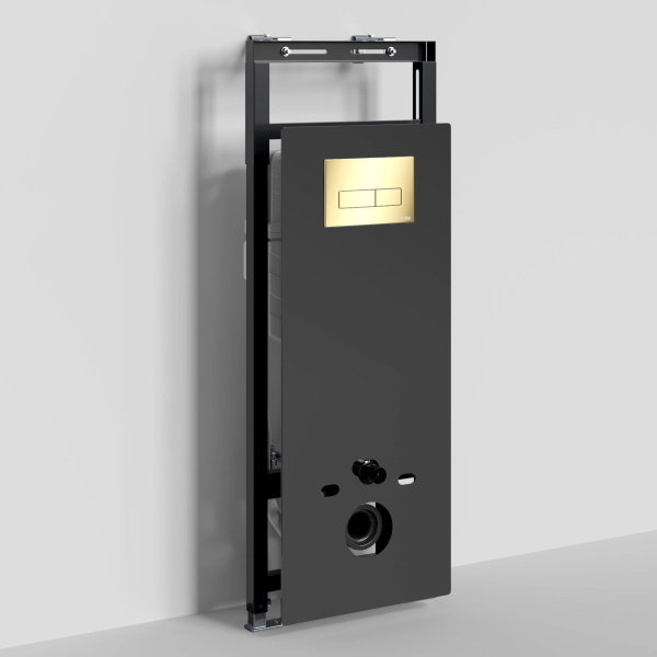 Инсталляция для подвесного унитаза WasserKraft Salm 27TLT.010.ME.BL.PG03