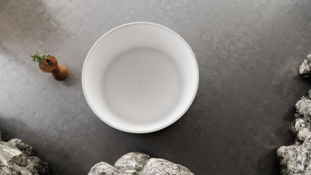 Акриловая ванна (150х150) ABBER AB9442 без гидромассажа, белый